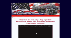 Desktop Screenshot of gijoearmynavy.com